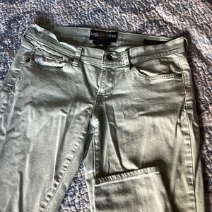 Size 4/27 Lucky Brand mint low rise jeans